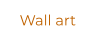 Wall art